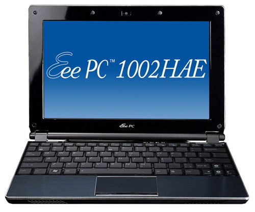 薄型･アルミボディのビジネス指向モバイルPC｢Eee PC 1002HAE｣発売　ASUS