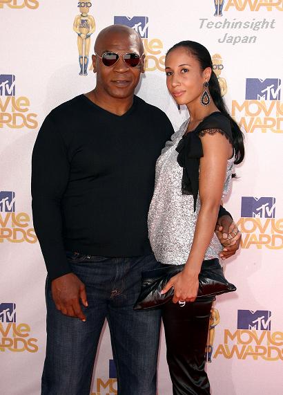 マイク・タイソン、3度目の妻が来年1月に男の子を出産予定。写真は6月に開催された「2010 MTV 映画賞」授賞式にて。