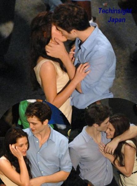 情熱の国ブラジルで7日、ロバート・パティンソン＆クリステン・スチュワートのキスが激写される。