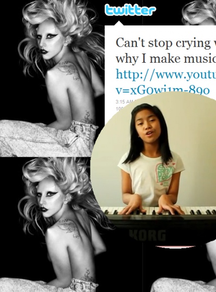 10歳の少女がレディー・ガガの “Born This Way” を熱唱し、YouTubeに投稿。ガガはこれにいたく感動し…!?