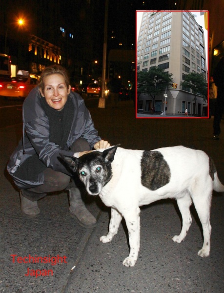 女優ケリー・ラザフォードと飼い犬のオリヴァー