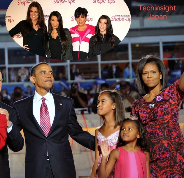 【イタすぎるセレブ達】ミシェル・オバマ米大統領夫人、「夫は娘達にカーダシアン家のリアリティTVを見せたくない」