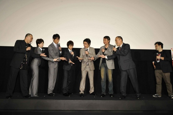【エンタがビタミン♪】篠田不在でも。次回作の主役の座をジャンケンで争う、『サラリーマンNEO 劇場版（笑）』出演者たち。