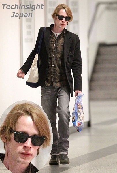 12日、NYの空港でキャッチされた俳優マコーレー・カルキン