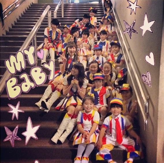 AKB48が子ども達とコラボ　（画像はinstagram.com/nyanchan22より）