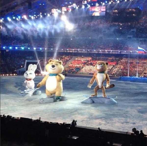 【エンタがビタミン♪】ソチ五輪開会式に登場したマスコットのクマに反響。「○○に似ている」