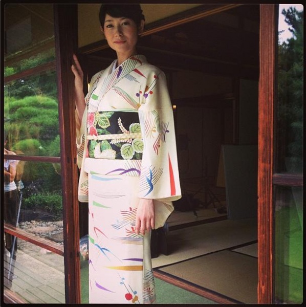 “着物を着ると別人格になる”真木よう子。（画像はinstagram.com/makiyoko_officialより）