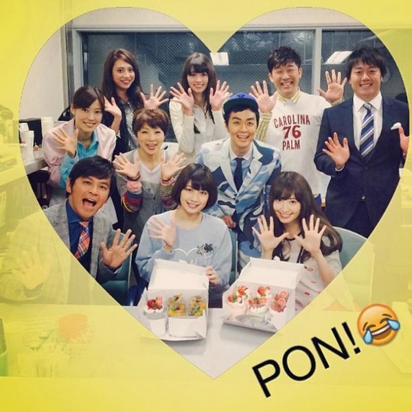『PON！』でこじはるの誕生日を祝福　（画像はinstagram.com/nyanchan22より）