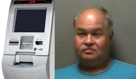 ATMに局部を挿入した男が逮捕。　写真はマーフリーズボロ署が公開