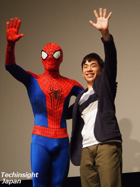 「スパイダーマンは最高のヒーロー」と織田信成