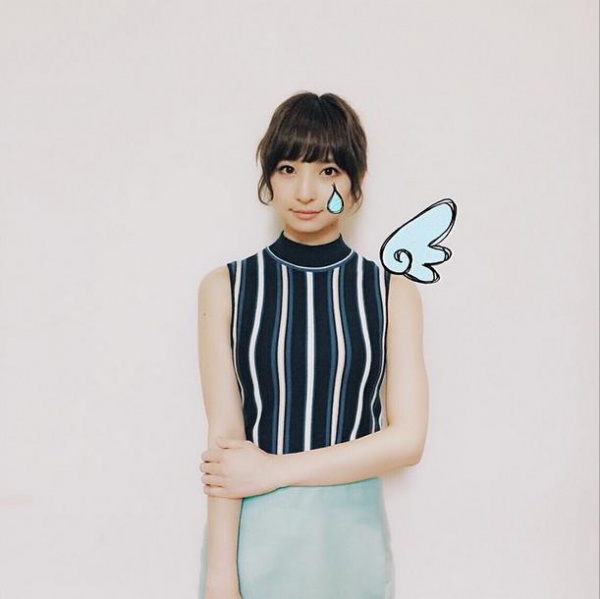 DRWCYSを着る篠田麻里子。2014年4月16日投稿（画像はinstagram.com/maricollet3より）