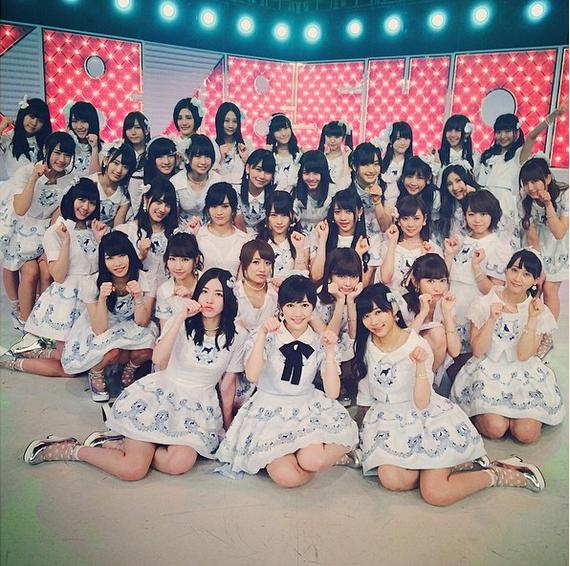 AKB48『ラブラドール・レトリバー』選抜。（画像はinstagram.com/nyanchan22より）