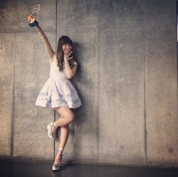 『AKB48選抜総選挙』で8位となった小嶋陽菜　（画像はinstagram.com/nyanchan22より）