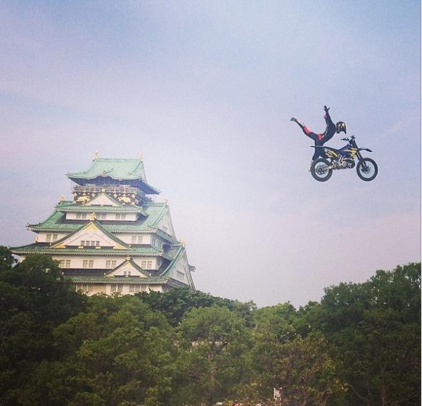 柴咲コウが見た、空飛ぶバイク　（画像はinstagram.com/ko_shibasakiより）