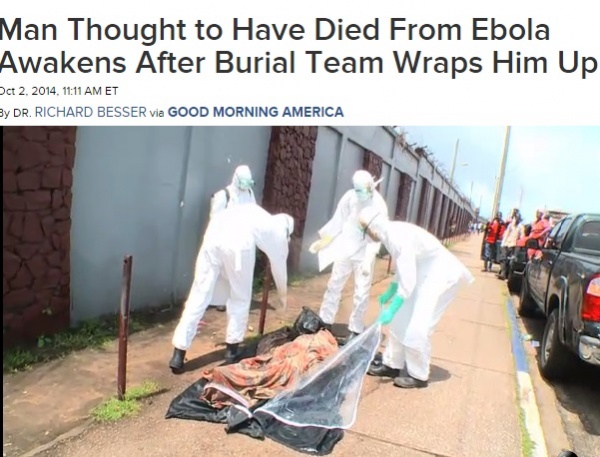 【海外発！Breaking News】エボラ出血熱犠牲者に遺体回収チームが到着も、住民大ブーイング。リベリアの苦悩。