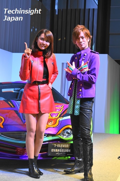 エヴァ風衣装のDAIGOと加藤夏希