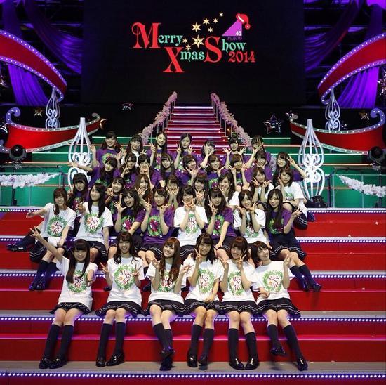 乃木坂46「Merry X’mas Show 2014」。（画像はinstagram.com/renamatui27より）