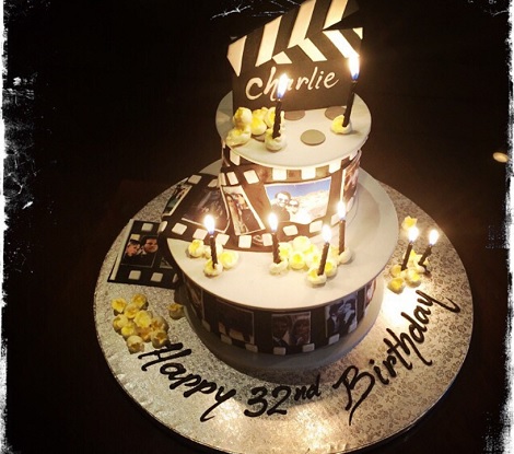 ブリトニーが新恋人のために用意した誕生日ケーキ（画像はinstagram.com/britneyspearsより）