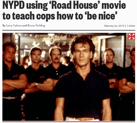 【海外発！Breaking News】ニューヨーク市警の研修、あるハリウッド映画で“人情”を勉強中。