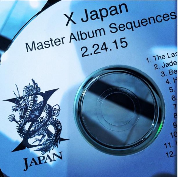 X JAPAN、ニューアルバムは12曲？（画像はYOSHIKI Instagramより）