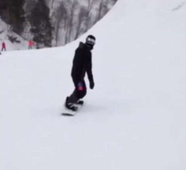 TERUのスノーボードの腕前に称賛の声（画像はTERU Instagramより）