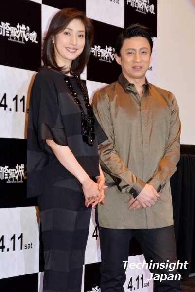 掛け合いが絶妙の2人　『阿修羅城の瞳2003』で共演した天海祐希と市川染五郎