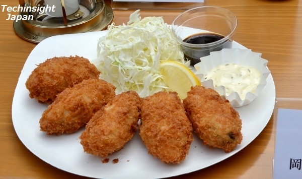 一番搾りガーデンにて味わえるご当地限定メニュー　岡山「岡山県産牡蠣フライ」