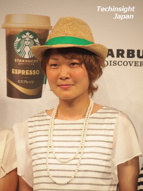 コーヒーは最近飲めるように。「大人になりました」と阪口選手