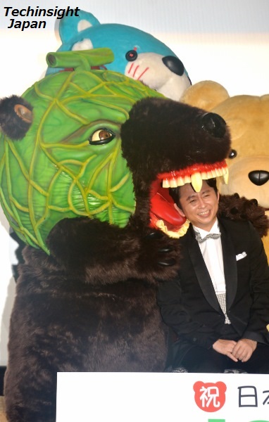 有吉弘行もメロン熊のえじきに　試写会イベントにて