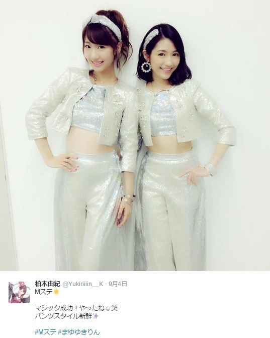【エンタがビタミン♪】AKB48『Mステ』でのパンツスタイルに反響「何故さっしーだけ脚出してるの？」