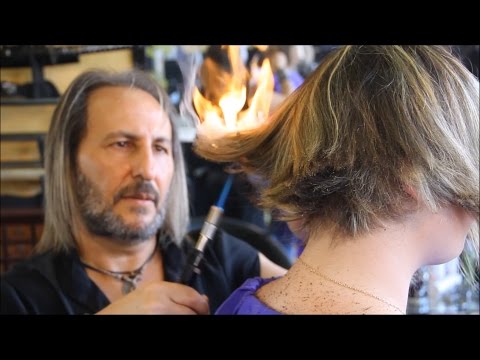 【海外発！Breaking News】ヘアカットは日本刀と火で。スペインの美容師による壮絶テクニック＜動画あり＞