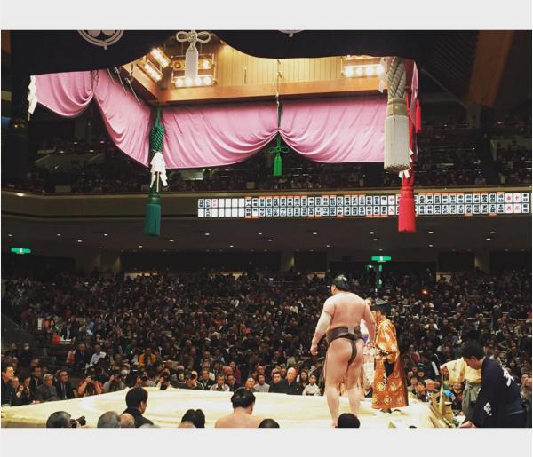大島優子撮影の大相撲初場所（出典：https://www.instagram.com/yuk00shima）