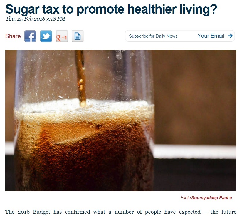 【海外発！Breaking News】「国民を健康に！」南アフリカで砂糖入り飲料が課税対象に