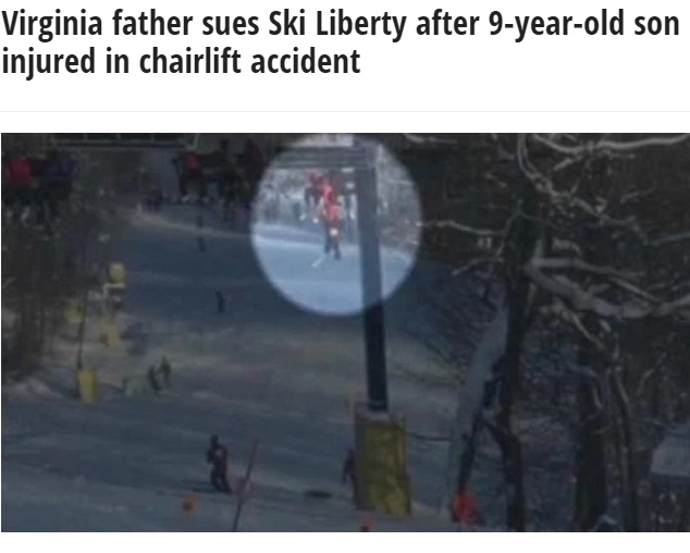 ペンシルベニア州で9歳男児、スキーリフトから落下（出典：http://fox43.com）