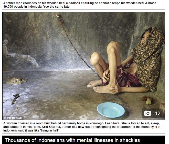 【海外発！Breaking News】足に鎖、治療は“祈祷師の祈り”　インドネシア精神疾患者の現状