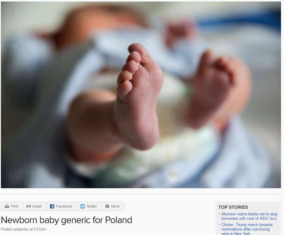 【海外発！Breaking News】母親の脳死から55日後、赤ちゃん誕生（ポーランド）