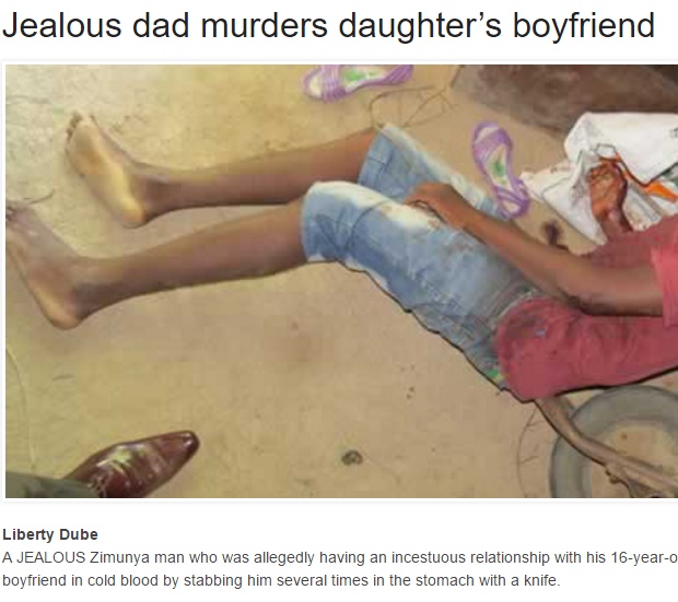 【海外発！Breaking News】「娘は俺のもの」嫉妬の父、16歳娘の心を奪った17歳少年を刺殺（ジンバブエ）