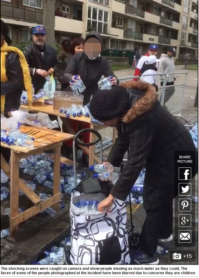 【海外発！Breaking News】ランナー用飲料水を集団略奪　ロンドンマラソンで