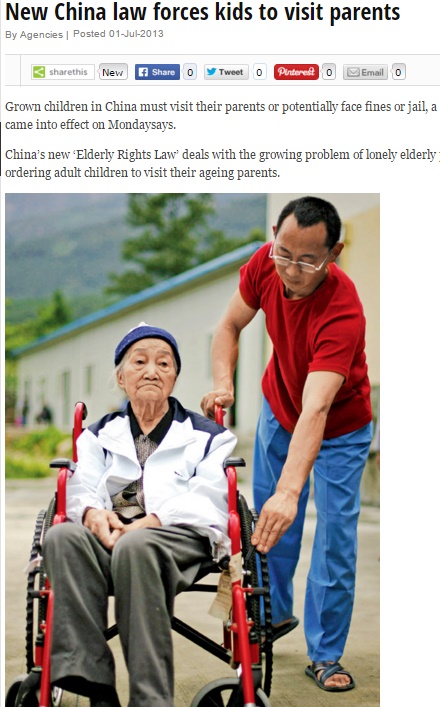 【海外発！Breaking News】「老いた親を放置する者に罰則」の新条例　高齢化社会進む上海市で