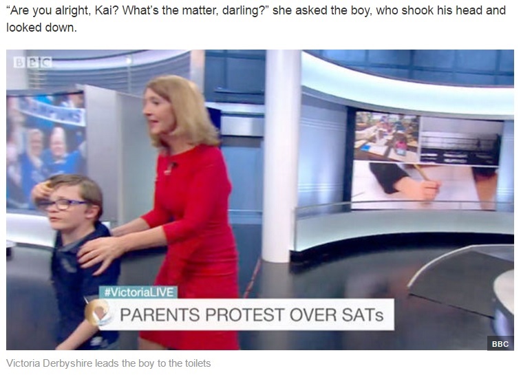 【海外発！Breaking News】生放送で6歳児「トイレに行きたい」　英BBCキャスターが意外な対応