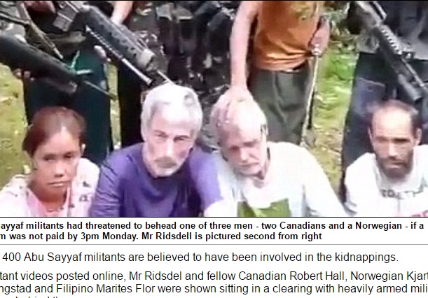 【海外発！Breaking News】フィリピンのイスラム過激派「アブサヤフ」　もう1人のカナダ人男性を斬首