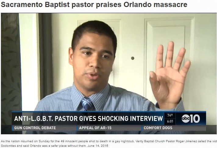 【海外発！Breaking News】フロリダ銃乱射事件　「ゲイが減ってよかった」と米バプテスト教会牧師