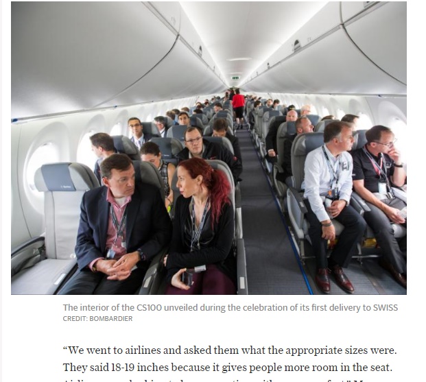 【海外発！Breaking News】白熱する旅客機の快適さ追求　座席は5センチ広く　可動式肘掛も（英）