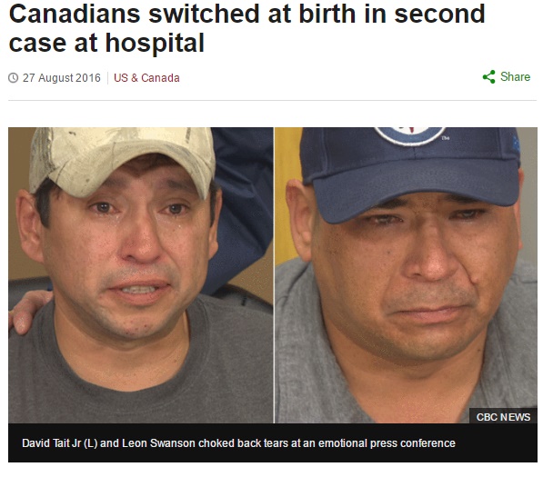 【海外発！Breaking News】41年前の新生児取り違えが発覚　親友同士2名、記者会見で泣き崩れる（カナダ）