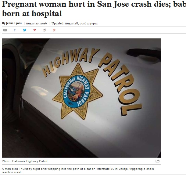 【海外発！Breaking News】18歳妊婦が交通事故死　帝王切開で赤ちゃんを摘出（米）