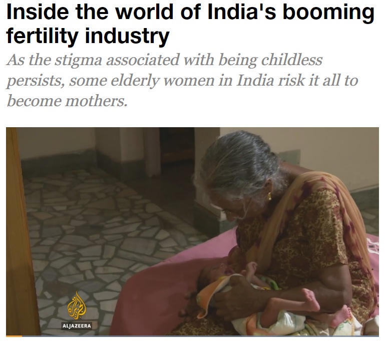 【海外発！Breaking News】70歳で出産した女性の苦悩　健康問題は避けて通れず　子供の将来については「話したくない」（印）