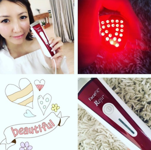 美香さんも愛用『LED美顔器 シルキン FaceFX リジュー』（出典:https://www.instagram.com/mikaofficial99）