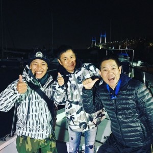 岡村隆史、田村亮、原西孝幸　笑顔の3ショット（出典：https://www.instagram.com/okamuradesu）