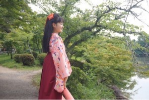 NHK朝の連続テレビ小説『わろてんか』でヒロイン・藤岡てんを演じる女優・葵わかな