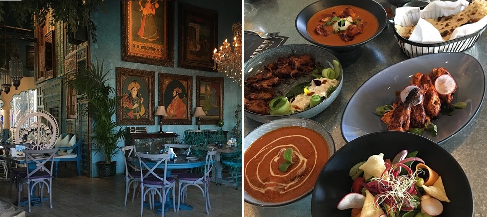 ボンベイ・バンガローでインド料理　Photo by 横手